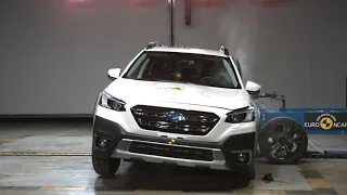 Subaru Outback Crash Test by Euro NCAP