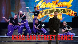 AMAZING STREET DANCE IN KHAO SAN ROAD 🇹🇭 | BANGKOK | THAILAND | NIGHT LIFE | 💥 🔥