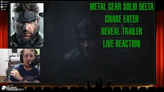 Metal Gear Solid Delta Snake Eater Reveal Trailer - Live Reaction