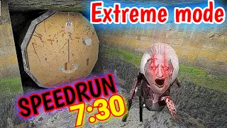 Granny 1.8 - EXTREME MODE (WORLD RECORD) speedrun in 7:30!