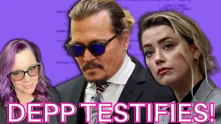 Johnny Depp v. Amber Heard Trial Coverage Day 5. Johnny Depp Testifies | Lawyer Reacts