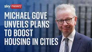 Michael Gove delivers speech on housing crisis