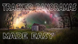 4 steps to improve your tracked milkyway panoramas
