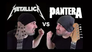 Metallica VS Pantera (Guitar Riffs Battle)