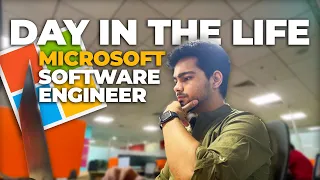 Life of a Software Engineer in India | Day in the life of a Microsoft Software Engineer 🔥