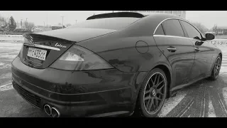 MERCEDES CLS500. Банан на колесах - понтовый бл...воз!