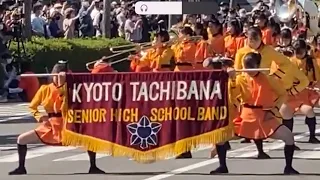 京都橘高校吹奏楽部（Kyoto  Tachibana  S.H.S）マーチングカーニバルIN 別府2021