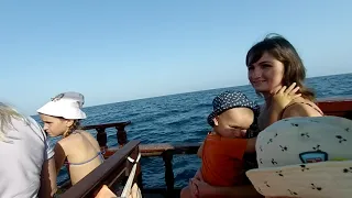 11 Морская прогулка на корабле в Коктебеле, Крым 2022 г