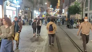 Istiklal at Night | Istanbul Walking Tour