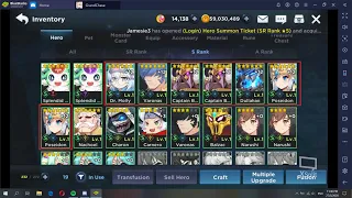 GrandChase how to farm SR Shiny