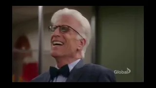 michael evil laugh - the good place