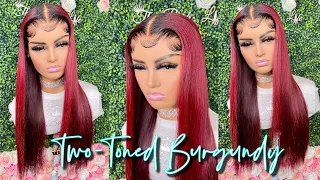 How to Dye Hair Perfect Red/Burgundy | No Bleach & Very Beginner Friendly