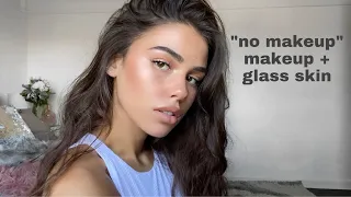 "no makeup" makeup look + glass skin