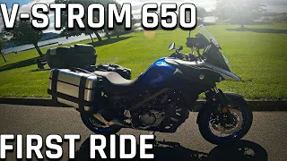 SUZUKI V-STROM 650 - FIRST RIDE REVIEW: Impressive Motorcycle for the Price!