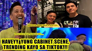 GANITO KALAKAS MANG-ASAR SI JHONG KAY KIM CHUI SA NAGANAP NA TRENDING KISSING SCENE NILA NI PAULO