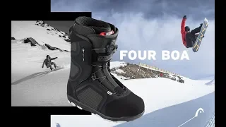 HEAD Snowboard Boots 2019/20: FOUR BOA