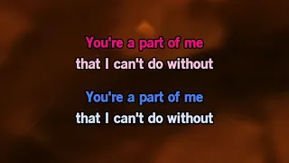 Kim Carnes & Gene Cotton - You're A Part Of Me [Karaoke Version]