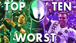 THE 10 WORST QUARTERBACKS TO WIN THE SUPER BOWL