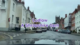 Ludlow in Shropshire has some wonderful buildings to see as we take you for a spin round the town