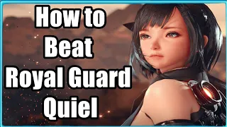 Stellar Blade How to Beat Royal Guard Quiel