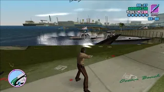 GTA Vice City Boatyard Rampage + Six Star Wanted Level Escape