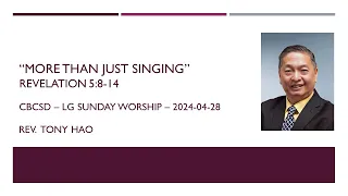 LG Worship Service - Apr. 28, 2024