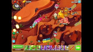 BTD6 Mesa Chimps. Ft. Obyn. Super monkey.  Spike factory.