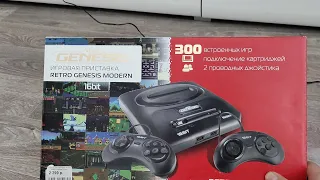 Sega Mega Drive 2-Retro Genesis 300 игр