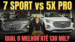 TIGGO 7 SPORT VS TIGGO 5X PRO. Os Melhores SUVS de 130 MIL DO MERCADO? QUAL É MELHOR?