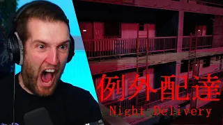 Night Delivery - Japanese Psychological Horror Game (Full playthrough)