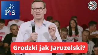 Mateusz Morawiecki: Na orędziu Grodzkiego wyłączyć TV jak za czasów Jaruzelskiego