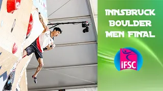 IFSC Innsbruck Boulder Men Final | WorldCup Climbing  CUT EDITION