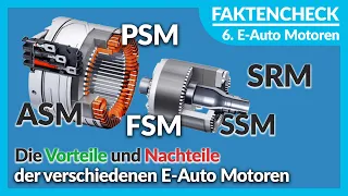 E-Auto Motoren - Arten, Unterschiede, Vorteile & Nachteile | Faktencheck Teil 6