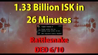 DED 6/10 Sansha 1.33 Billion ISK in 26 Minutes - EVE Online