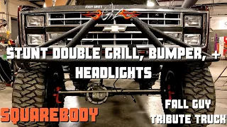 Stunt Double Squarebody Chevy Grill, Bumper, & Headlight Install - Stacey David's Gearz S14 E11