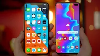 Galaxy S10+ vs iPhone XS Max - Real World Differences