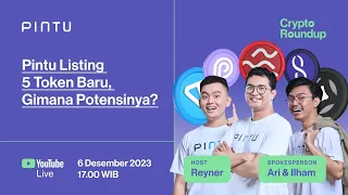 Bahas Naiknya Harga Bitcoin & 5 Token Baru yang Listing di Pintu! Mana yang Potensial?