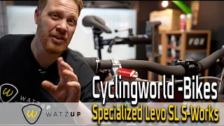 Cyclingworld Bikes - SPECIALIZED Levo SL S-WORKS CUSTOM I Hope Bremse I Bike Ahead Laufräder I 2024