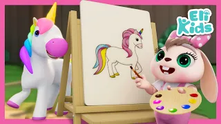 Drawing Song +More | Eli Kids Songs & Nursery Rhymes Compilations