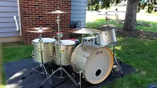 Ludwig Centennial and Paiste Cymbals