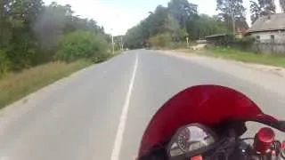 Прохват по Томску, Honda CBR 1000 RR, 04.06.2013