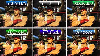 Ultimate Marvel vs. Capcom 3 (2011) PS Vita vs PS3 vs XBOX 360 vs XBOX ONE vs PS4 vs PC