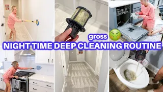 🌙NIGHT TIME DEEP CLEAN WITH ME | AFTER DARK SPEED CLEANING MOTIVATION | HOMEMAKER | JAMIE'S JOURNEY