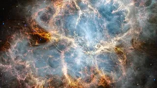 Pan of the Crab Nebula