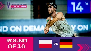 Łosiak/Bryl vs. Ehlers/Wickler - Round of 16 Highlights | Tlaxcala 2023 #mexbeachvolley