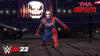 WWE 2K22 - Suicide TNA Entrance w/ Comes Alive Theme and TNA Impact Arena!