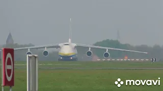 13-04-'24. Antonov AN-124, Arrival & Departure voor NAVO-MISSIE in Irak, vanaf vlgb. Gilze-Rijen. 😉