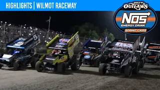 World of Outlaws NOS Energy Drink Sprint Cars Wilmot Raceway July 9, 2022 | HIGHLIGHTS