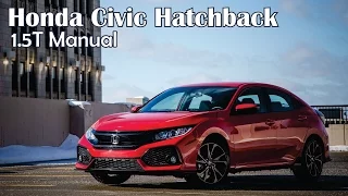 2017 Honda Civic Hatchback 1.5T Manual | Review in Slideshow | Earning the Sport label.