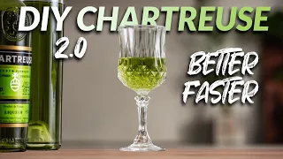 How To Make Green Chartreuse At Home - BETTER & FASTER